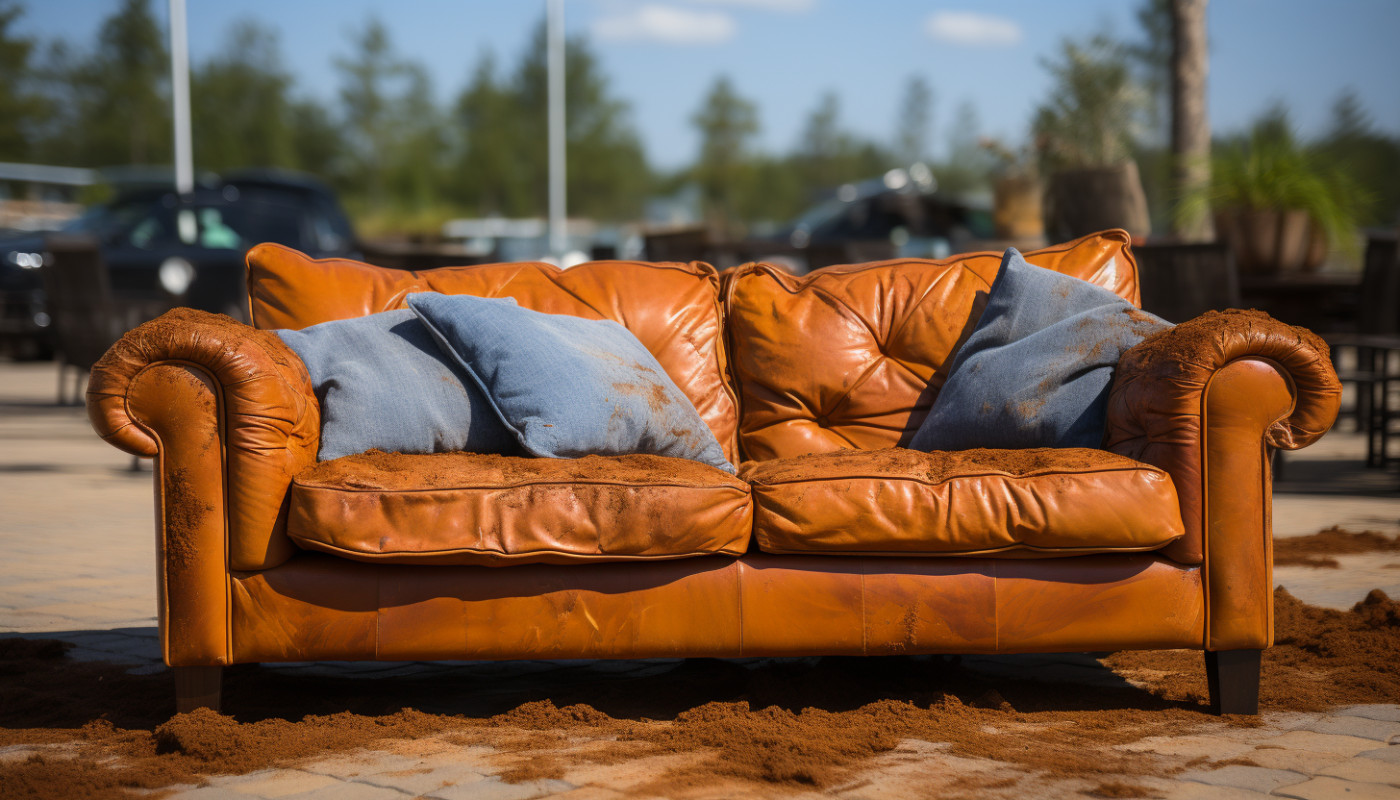 Divers - Comment enlever la crasse sur un canapé en cuir ?